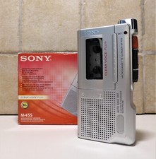 SonyM455 Registratore Vocale Digitale Vintage Dittafono NON FUNZIONANTE