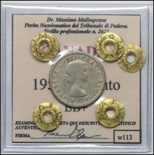 Moneta inglese CANADA 10 cents