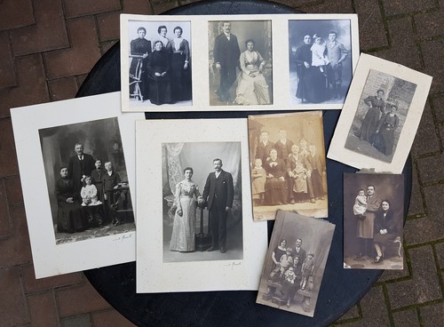 Lotto foto antiche ritratti - antiche,