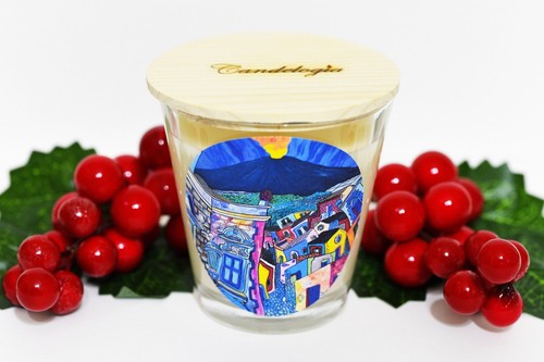 Candela cera soia - in,