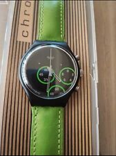 SWATCH Chrono 1997 SCB117 Excentric Nuovo Vintage Anni 90 Orologio da polso RARO