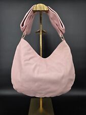 Borsa Valentino rossa in pelle con fiocco rosa