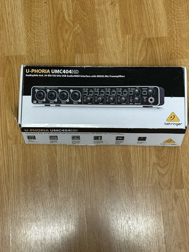 Behringer phoria umc404hd - behringer, u-phoria