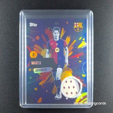 Topps Marta Match Worn Patch