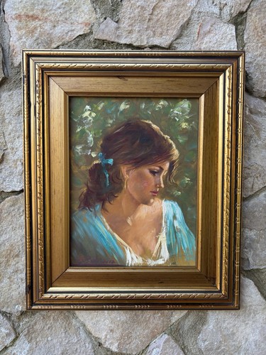 Quadro profilo donna - -profilo, di
