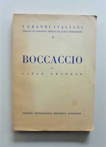 Boccaccio carlo grabher - boccaccio,