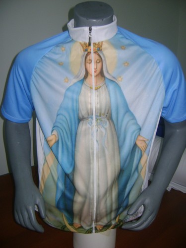 Maglia bici vergine maria - maglia,