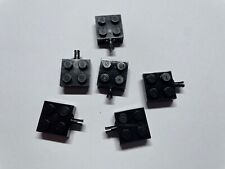 Lego 6 x black Plate Modified