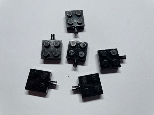 Lego black plate modified - 6,