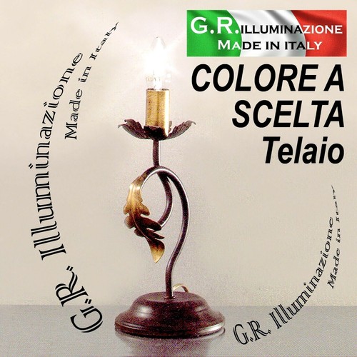 Lumetto comodino ferro - lumetto,