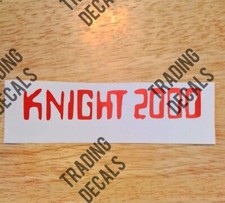 Adesivo logo KNIGHT INDUSTRIES