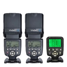 2x YONGNUO YN560 IV 2.4G Flash