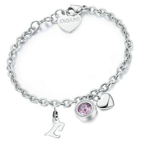 Sagapo bracciale donna - sagapo, acciaio