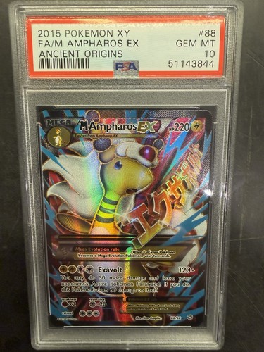 Psa carte pokemon m - 10,