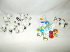 Lotto 61 biglie in vetro 33 figure DRAGONBALL Z + 22 vari colori  6 Pippo Disney