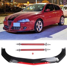 Red Front Bumper Lip Spoiler