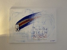 Quadro originale Porsche 956