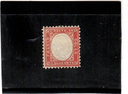 Regno 1862 40c - regno, rosso-nuovo