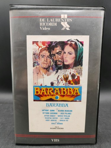 Barabba vhs laurentiis - barabba, de