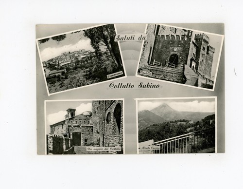 Cartolina saluti da collalto - -,