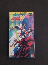 GUNDAM WING W ENDLESS WAR SUPER FAMICOM SFC JAPAN GIAPPONESE USATO COMPLETO