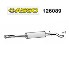 SILENZIATORE CENTRALE FIAT