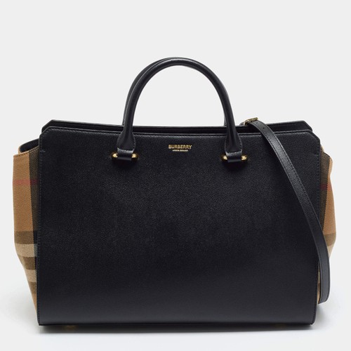 Borsa tote media burberry - borsa,