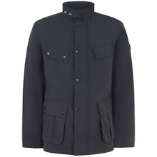 BARBOUR - Giubbotto nero  per