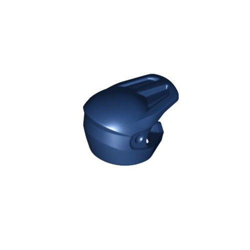 Lego casco blu scuro con - scuro,