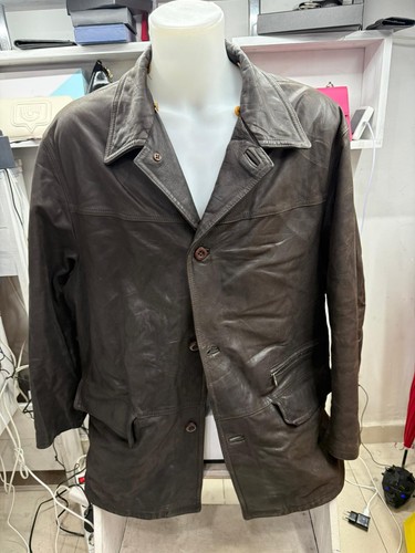 Giacca cappotto uomo pelle - cappotto,