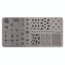 Targhetta immagine timbro nail