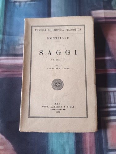 Saggi estratti montaigne - saggi,