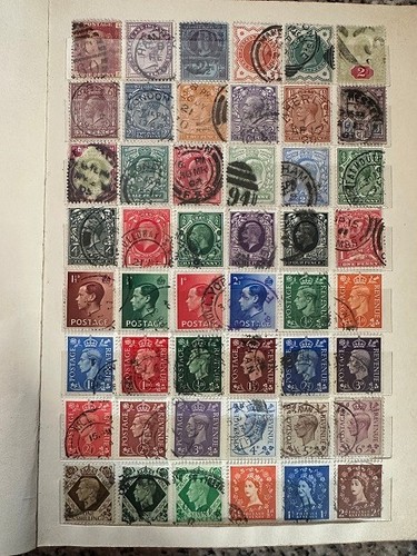 Collezione timbrata o - gb, ii,