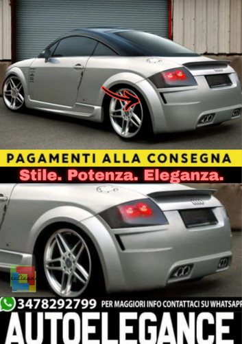 Paraurti posteriore abs - abs, per