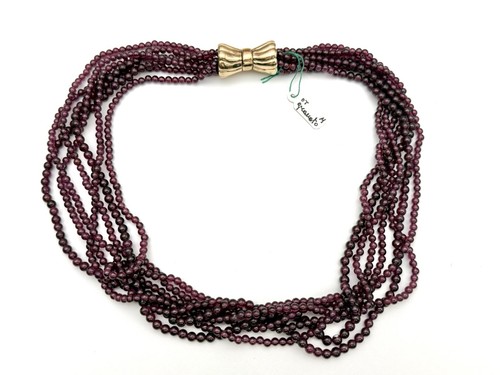 Collana granato naturale - collana,