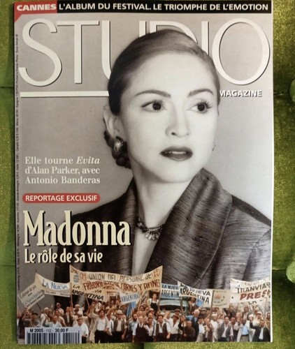 Madonna studio magazine 1996 - madonna,