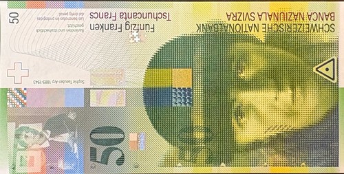 Svizzera franchi p 71b - franchi,, p-71b