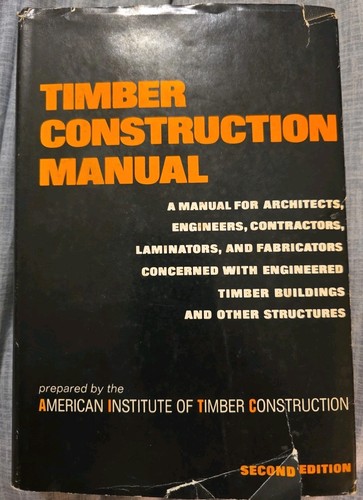 Timber construction manual - timber,