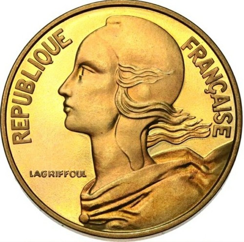 Centimes mariane lagriffoul - 20,