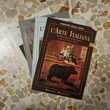 2 PEZZI L'ARTE ITALIANA DI GIULIO CARLO ARGAN DAL RINASCIMENTO AL NEOCLASSICO