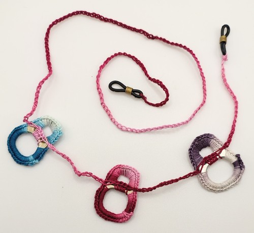 Laccetto occhiali cotone - x,
