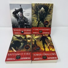 The Witcher Saga 4 PB Book Lot