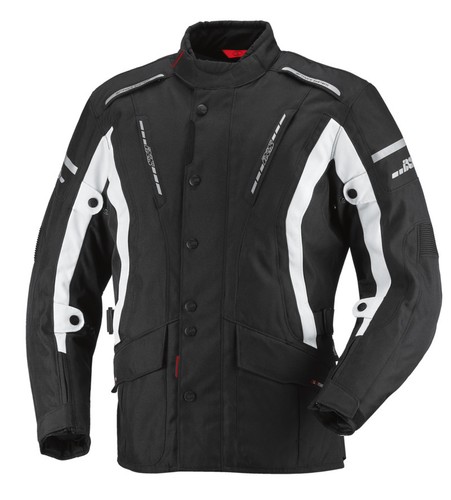Giacca moto ixs trago nera - moto,