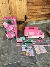 Barbie Motor Home Maxi Van Auto Caravana 1996 Ref 14614
