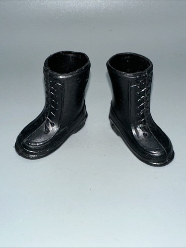 Stivali neri vintage mattel - vintage,