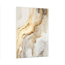 Quadro su Vetro 50x70cm Marmo