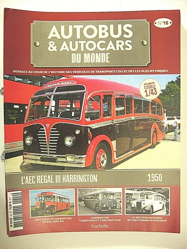 Fascicule autobus autocars - fascicule, 16