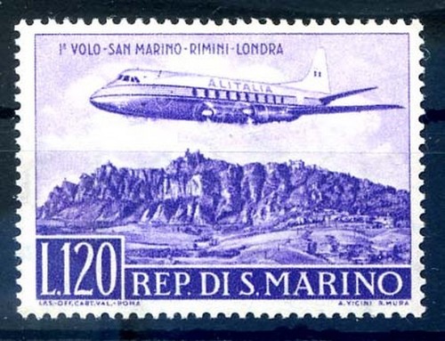 San marino 1959 posta - san,