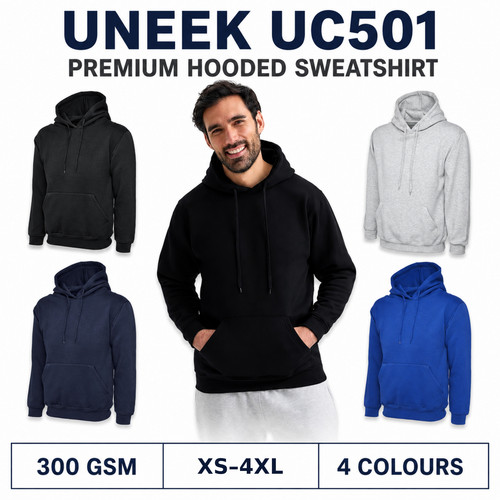 Felpa con cappuccio - , uneek