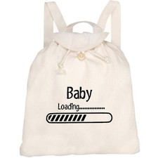 Zaino/zaino in tela 'Baby